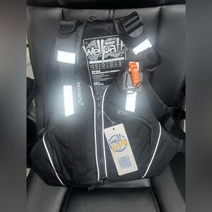 Wellpath Black Reflective Vest Life Jacket